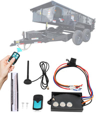 Gledewen wireless dump remote antenna provides strong range for safe operation.