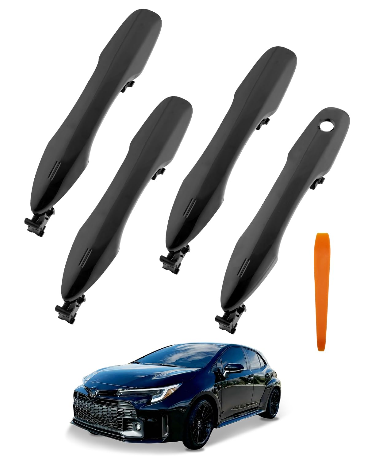Gledewen exterior door handle front left Camry for smooth entry replacement