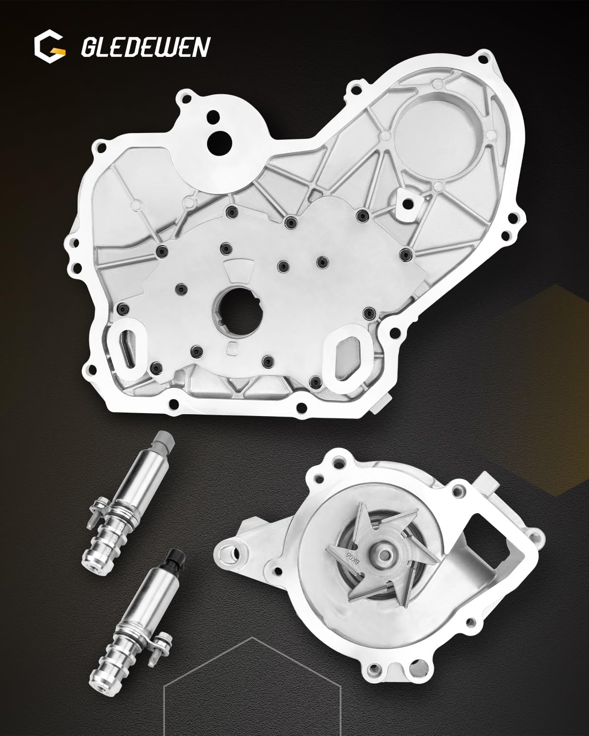Gledewen outer 23T crank sprocket for precise timing