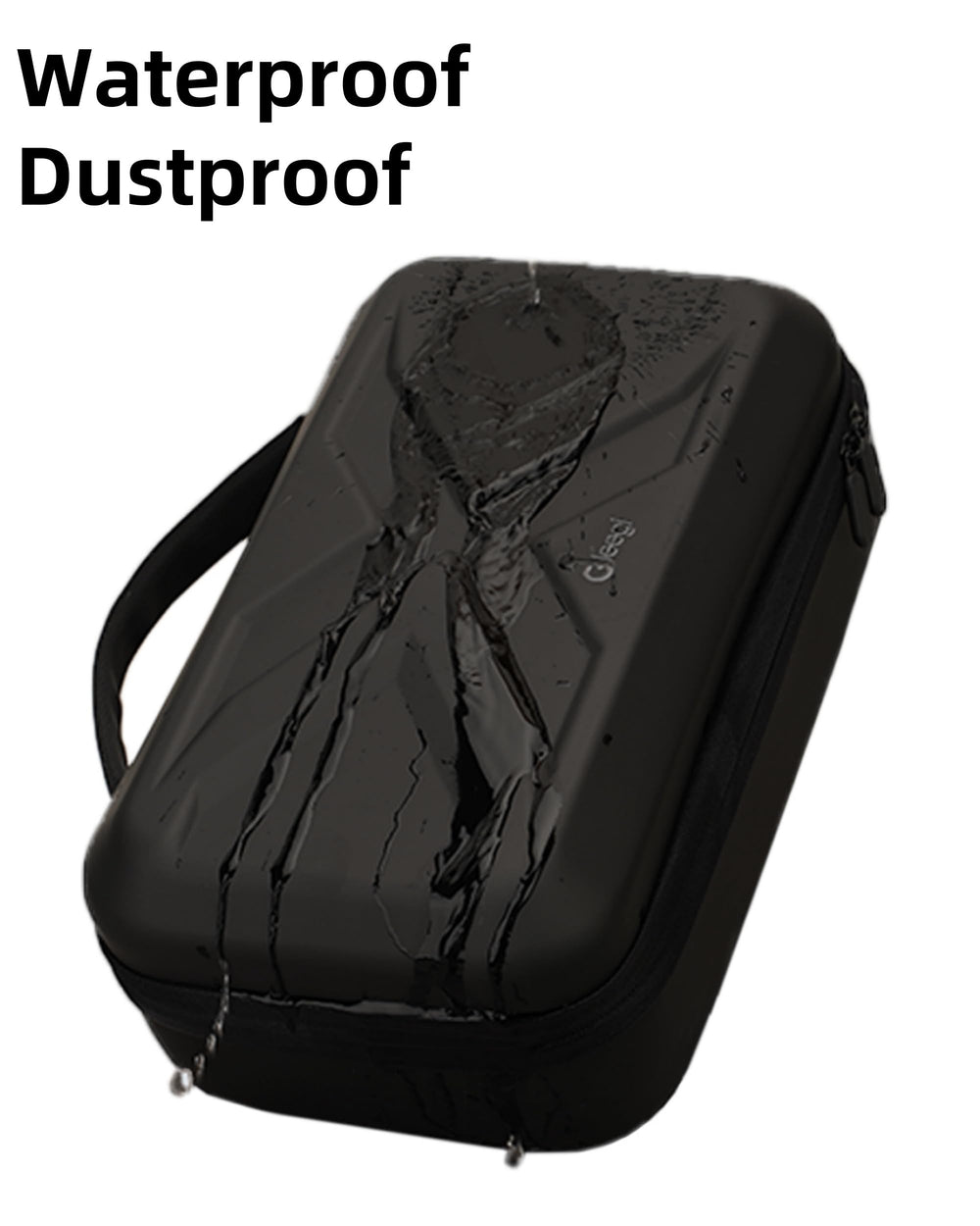 Lightweight travel friendly design with ergonomic handle for easy transport.