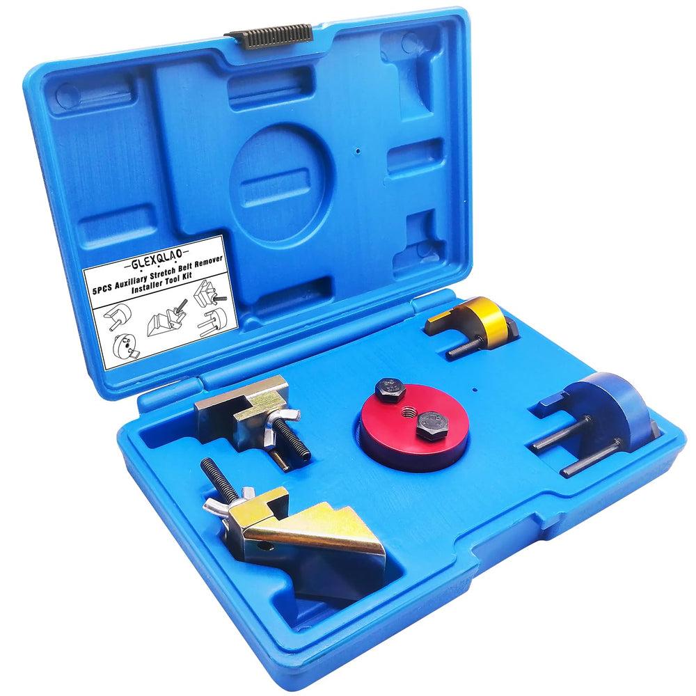 GLEXQLAO auxiliary stretch belt remover tool in front view for precise belt handling