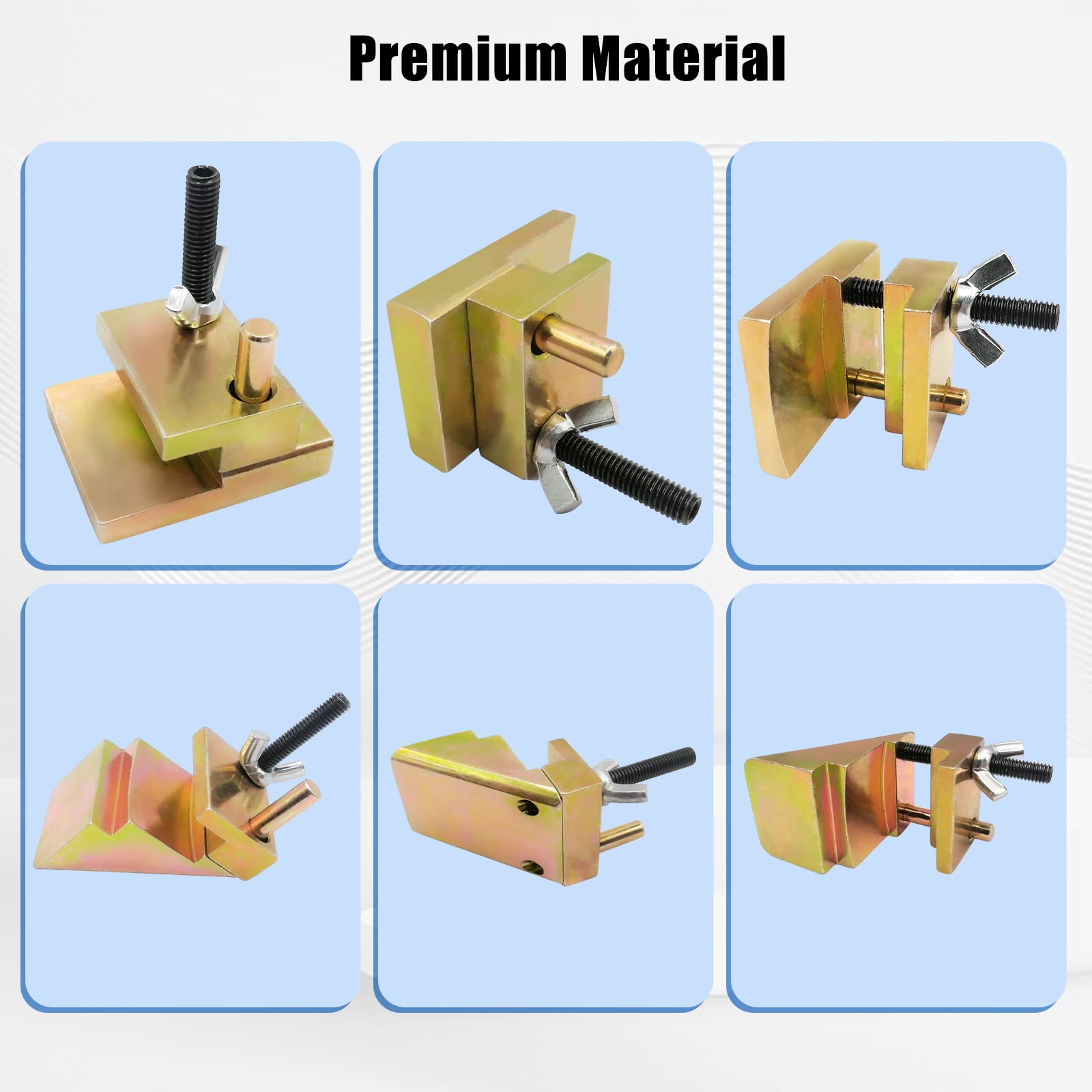 GLEXQLAO universal pulley drive belt tool in use during installation