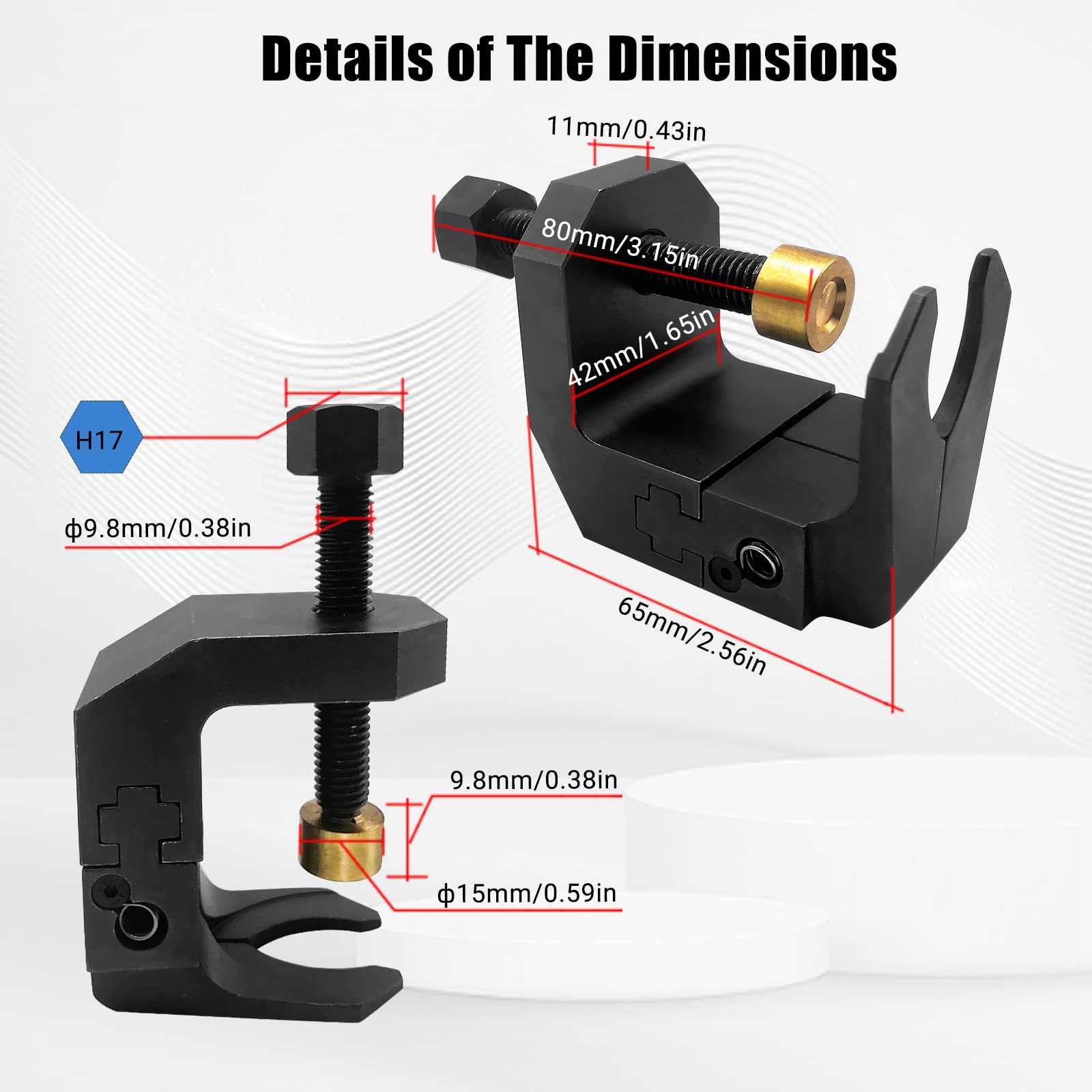 GLEXQLAO puller enables quick, damage-free disassembly of wiper systems.