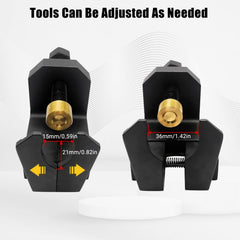 GLEXQLAO arm puller showcases up to 39 mm pulling depth for secure removal.