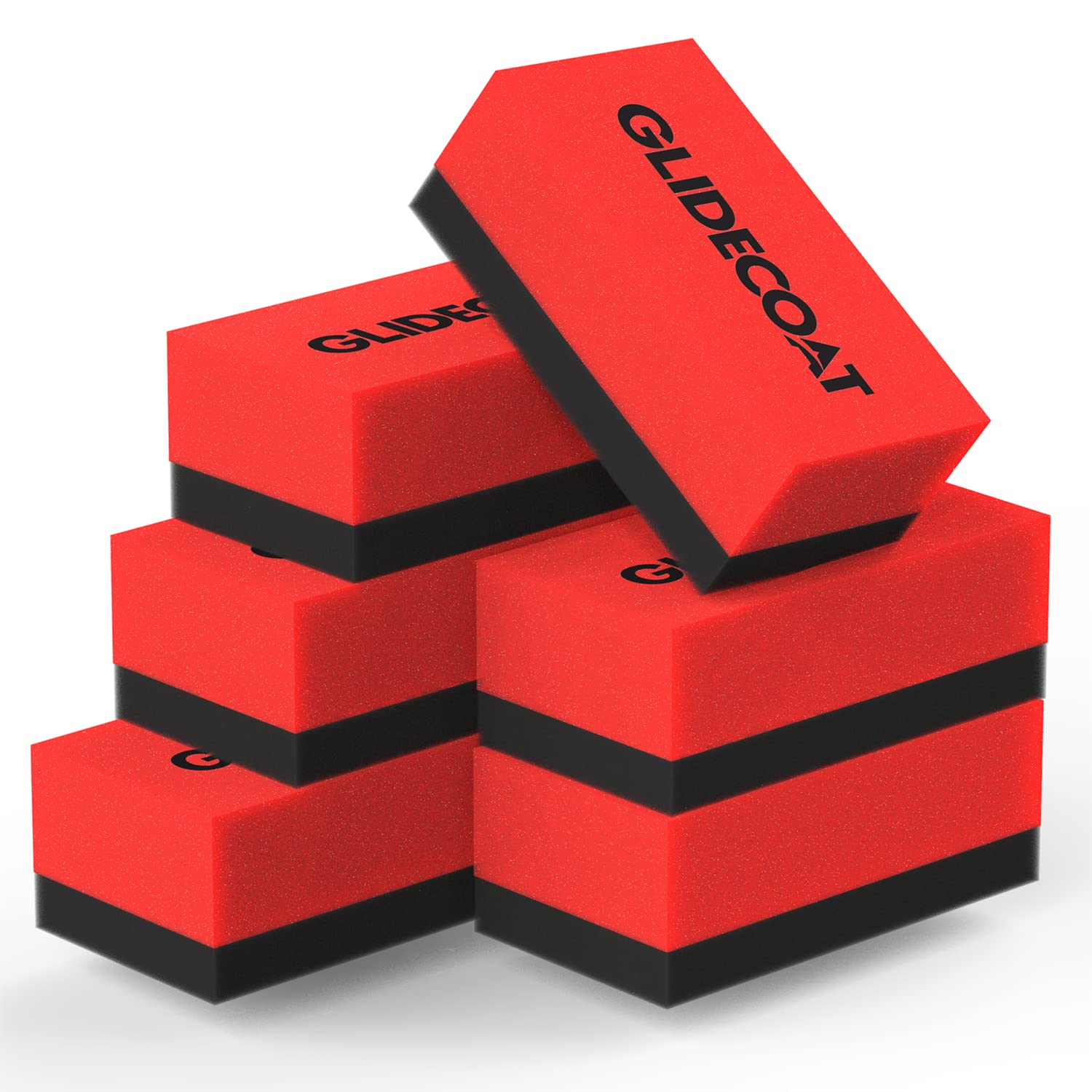 Glidecoat ceramic coating applicator sponge with ergonomic design for smoother detailing.