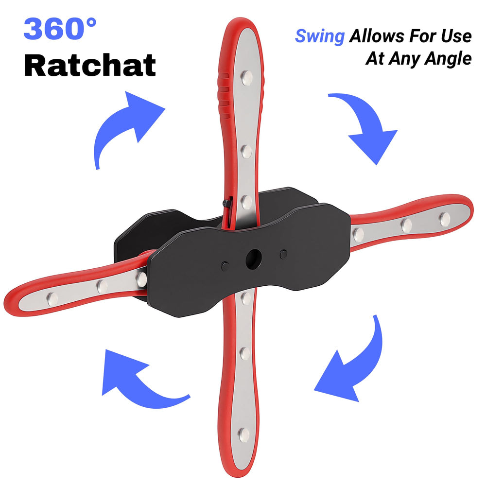 GlideSpark large flat plate supports powerful piston retraction on wide caliper pistons