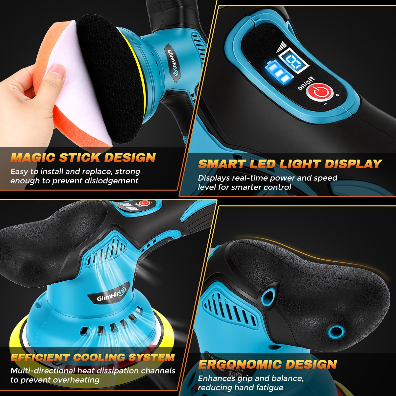 GlimHirVox no-cord operation offers effortless movement around vehicles