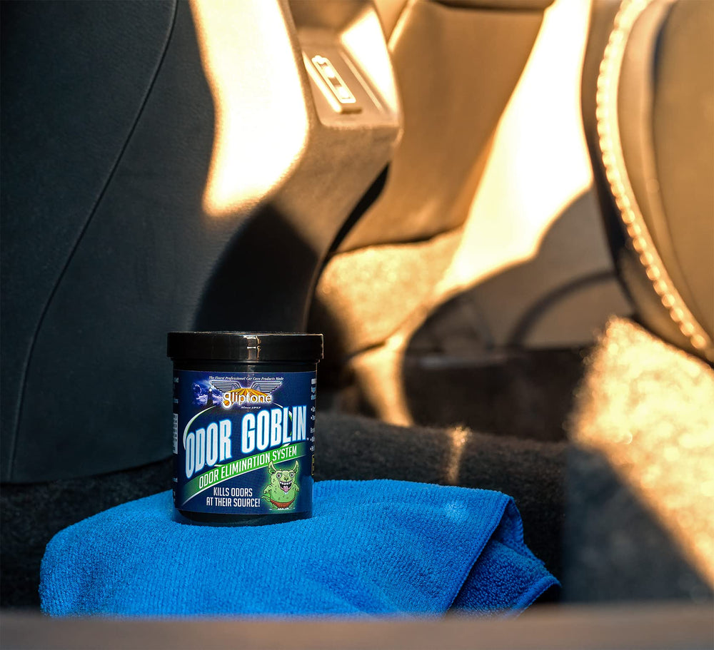 Gliptone Odor Goblin fogger in-use process shows deodorizing action