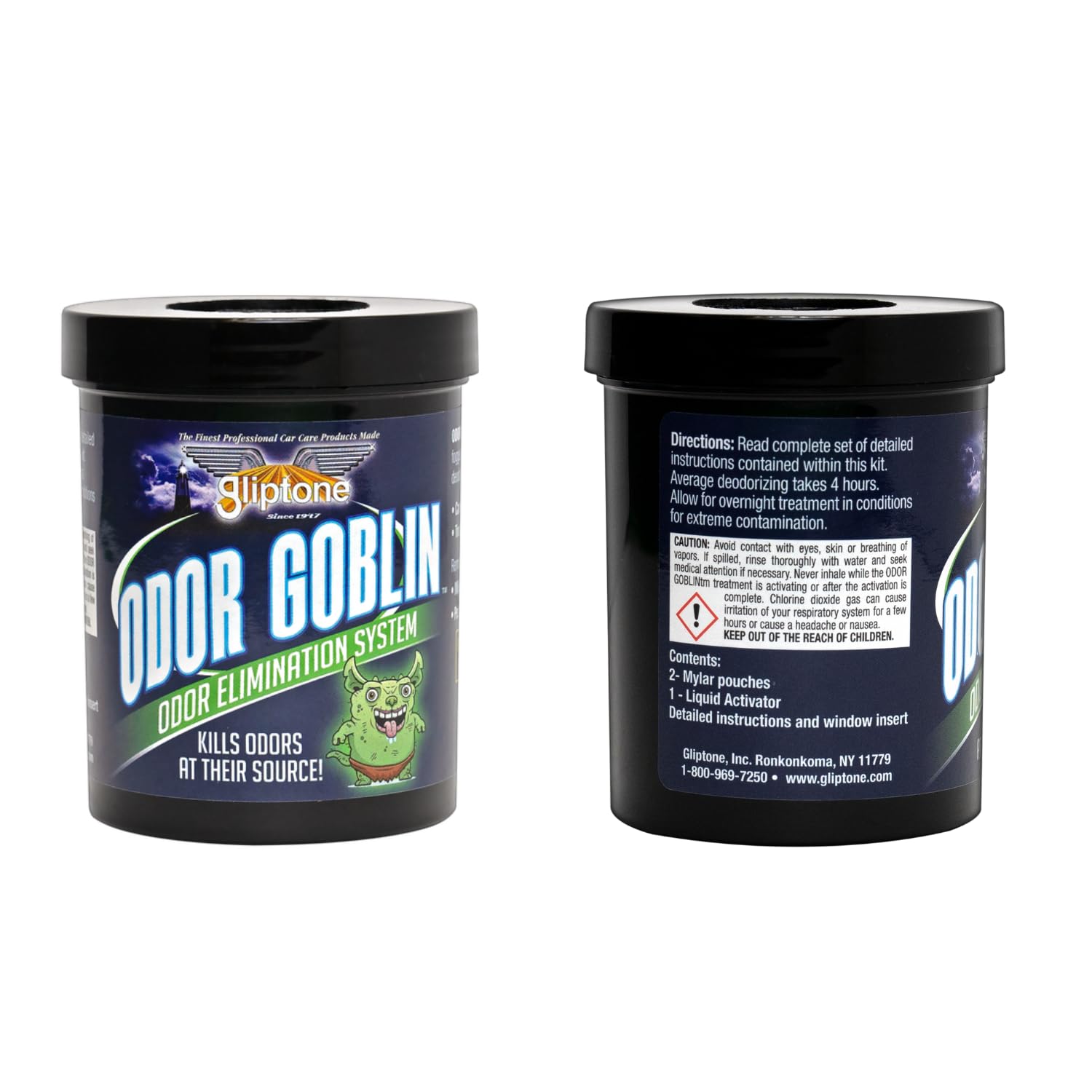 Gliptone Odor Goblin fogger truck cabin deodorizes the space