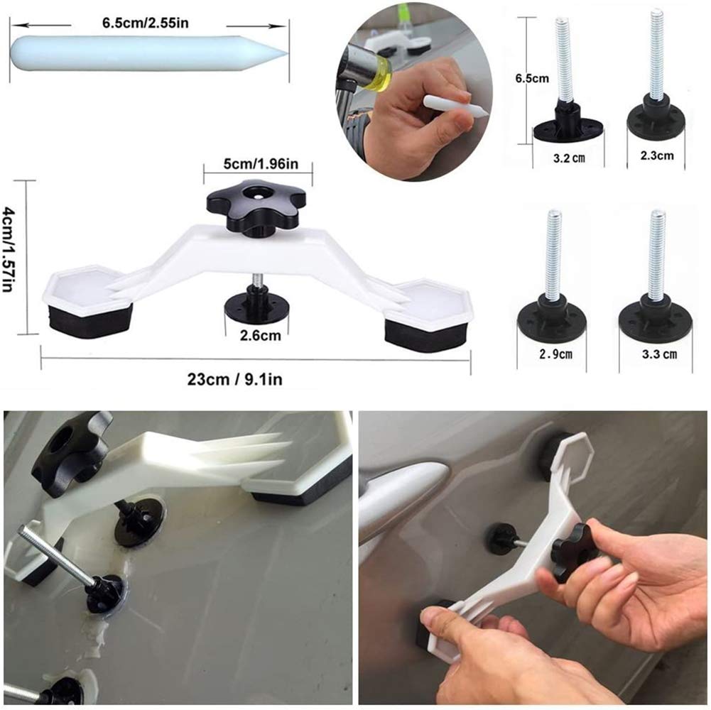GLISTON dent tabs variety in five sizes for precise pull strength.