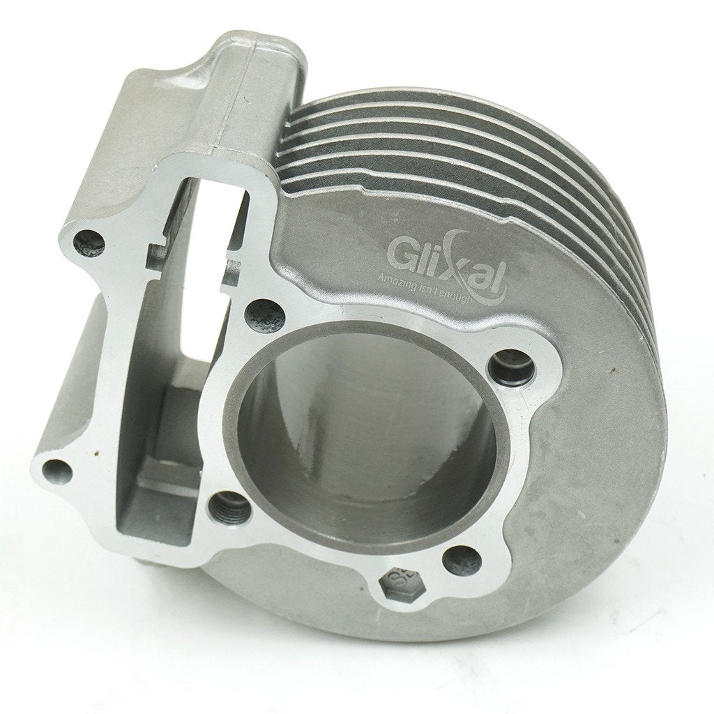 Glixal piston ring set for tight seal and long-lasting compression.