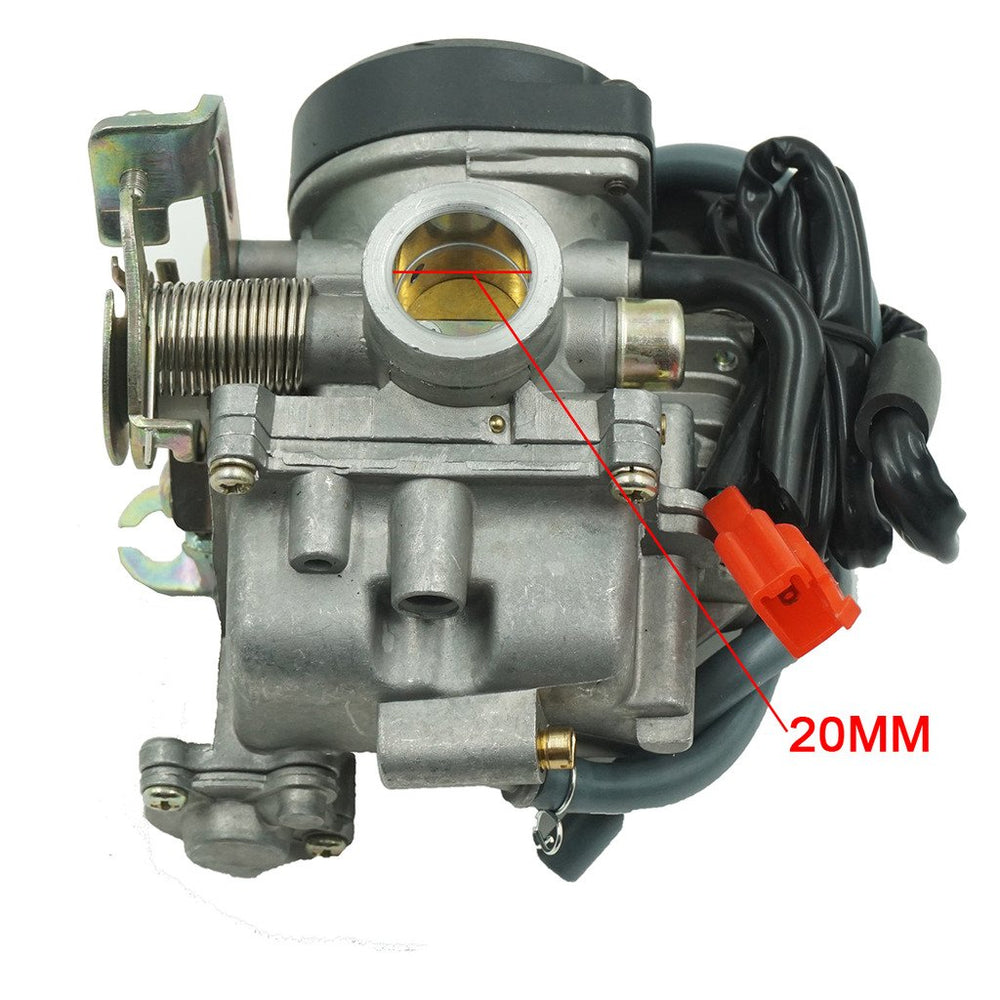 Glixal ATMT1-073-1 electric choke carburetor boosts cold-start reliability.