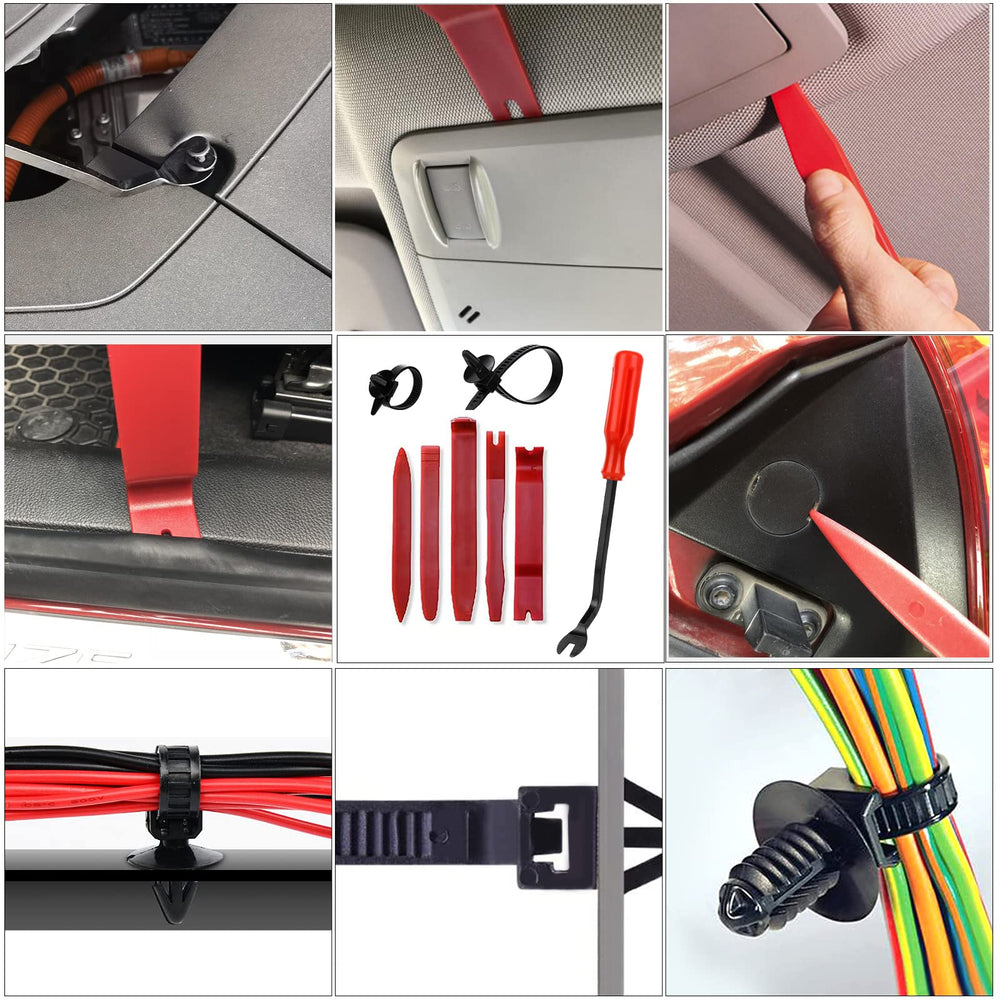 GLK bumper fender panel clips closeup with secure fit