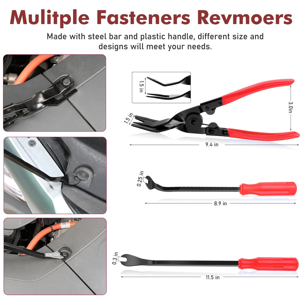 GLK ergonomic nylon trim tools offer secure, comfortable grip.