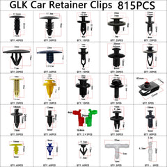 GLK premium nylon car clips provide durable, vibration-resistant holding.
