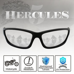 Global Vision Hercules-5 polycarbonate lenses offer shatter resistance and clear vision.