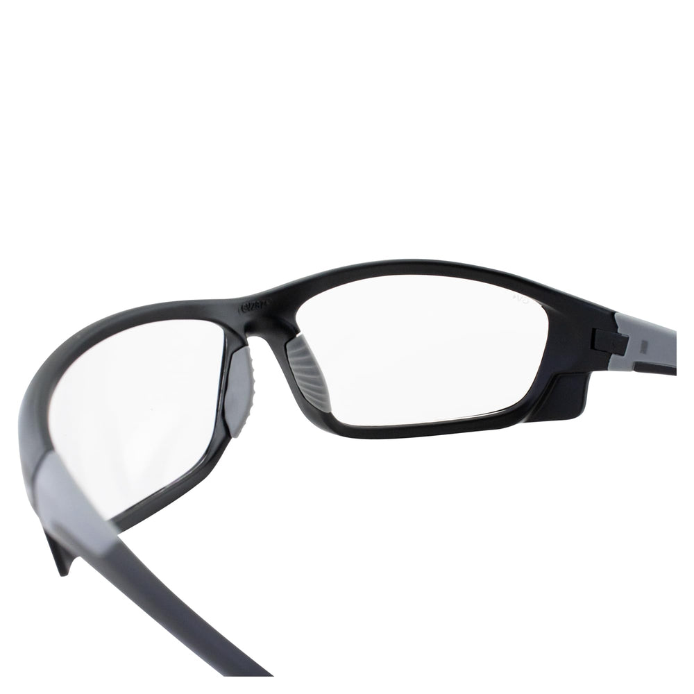 Global Vision Hercules-5 clear lenses enhance night visibility for rides.