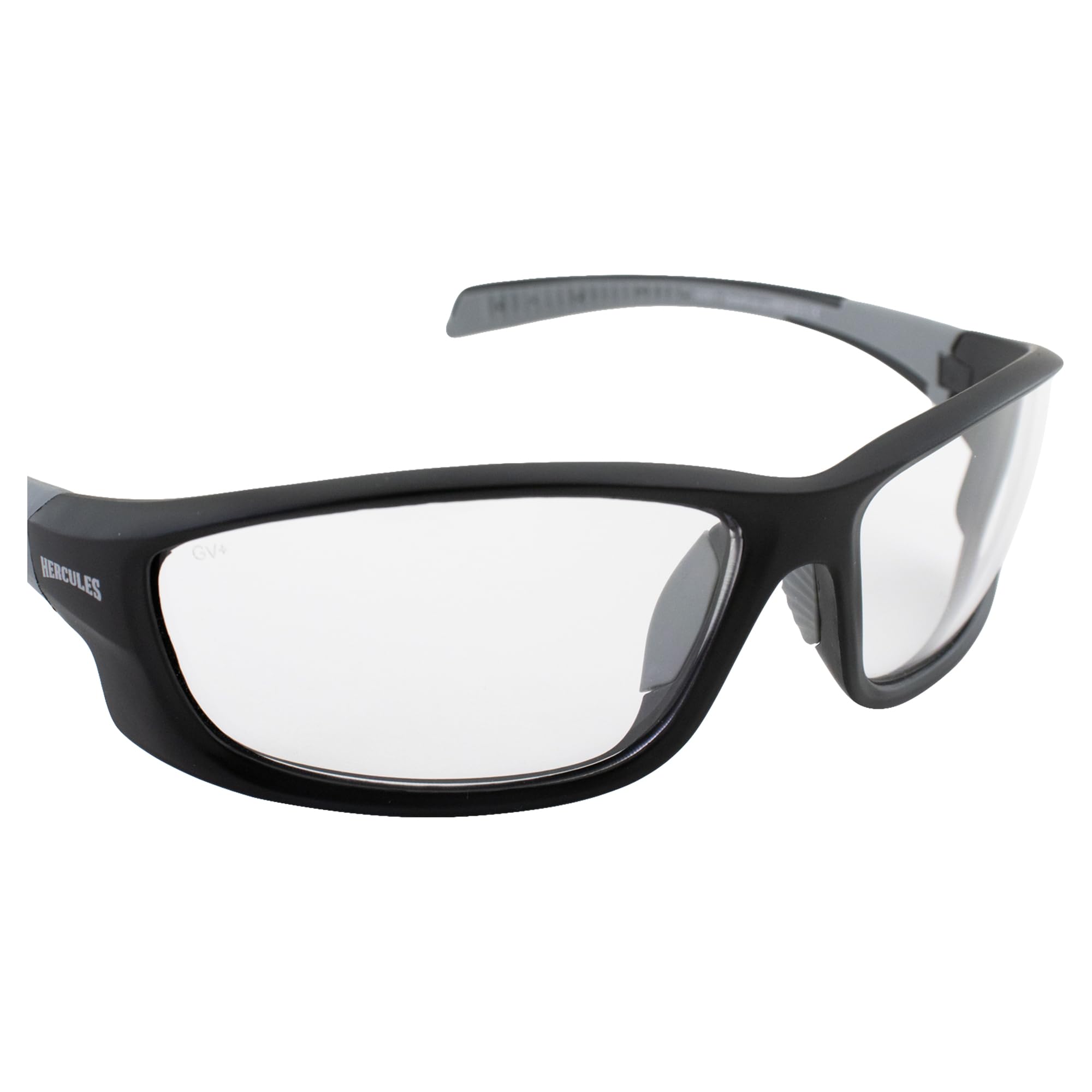 Global Vision Hercules-5 black frame protects during road riding and daily commutes.