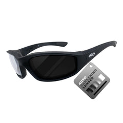 Global Vision Kickback sunglasses, front-angled view, enhanced outdoor visibility