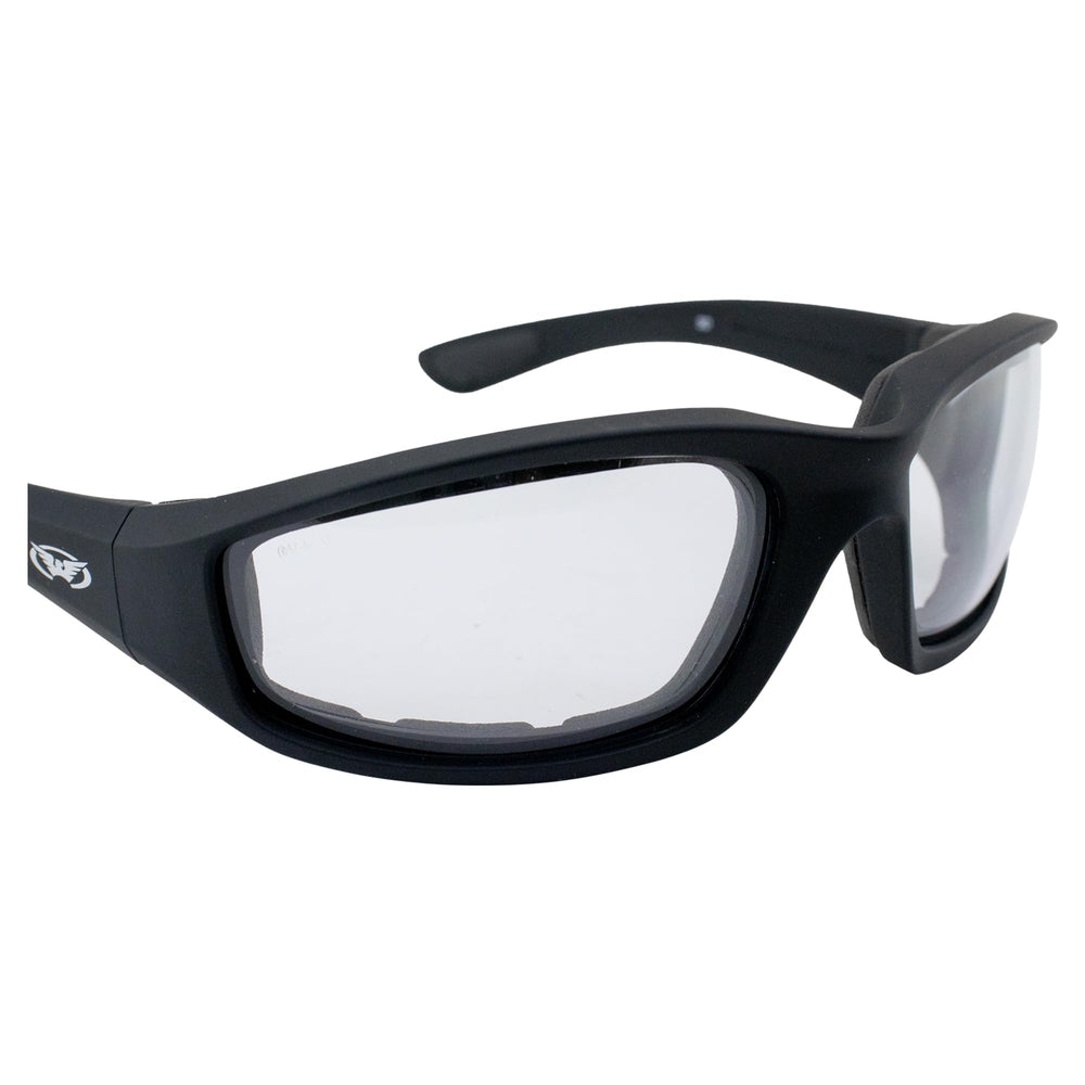 Global Vision Kickback used during cycling for clear, confident vision
