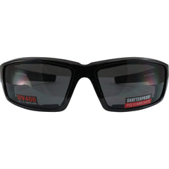 Global Vision Sly sunglasses with yellow lens for enhanced contrast on bright days.
