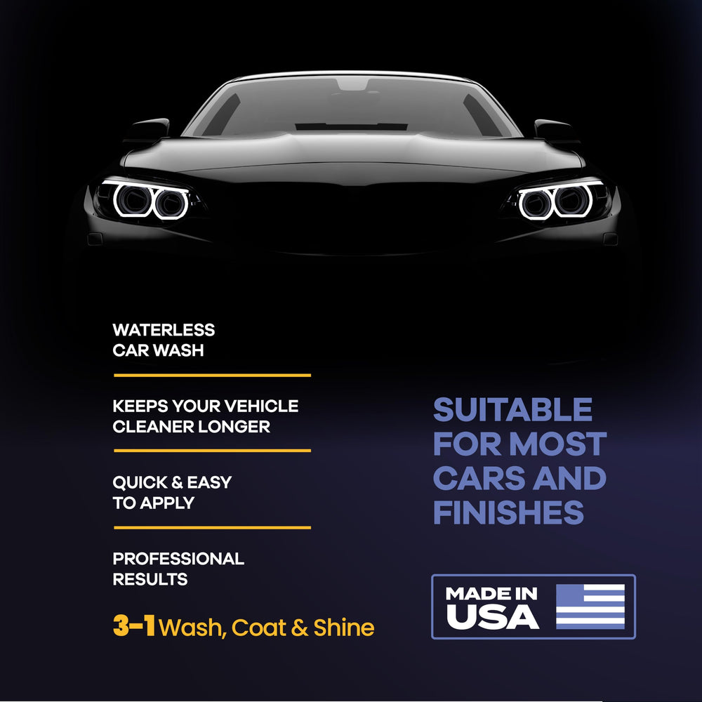 GLOMAX application towel demonstrates effortless buffing for lasting shine.