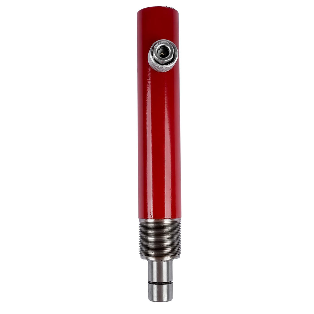 GLOSSY AUTO PARTS Porta Power Ram hydraulic jack red color for high visibility in busy shop