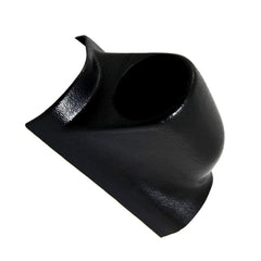 GlowShift universal pillar pod front view holds a 52mm gauge securely for clean cockpit aesthetics.