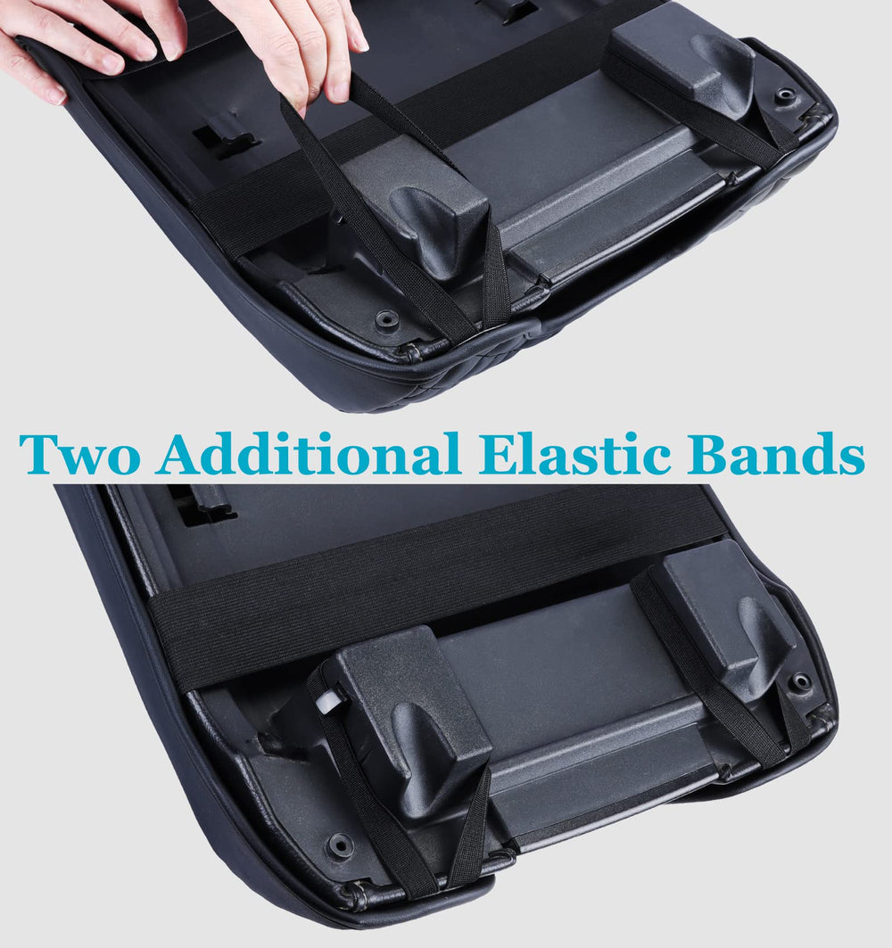 GLOYLEIX Expedition console cover protects lid area from spills