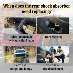 Gluebar front shock assembly for Chevrolet Tahoe XL smooths bumps and improves handling.