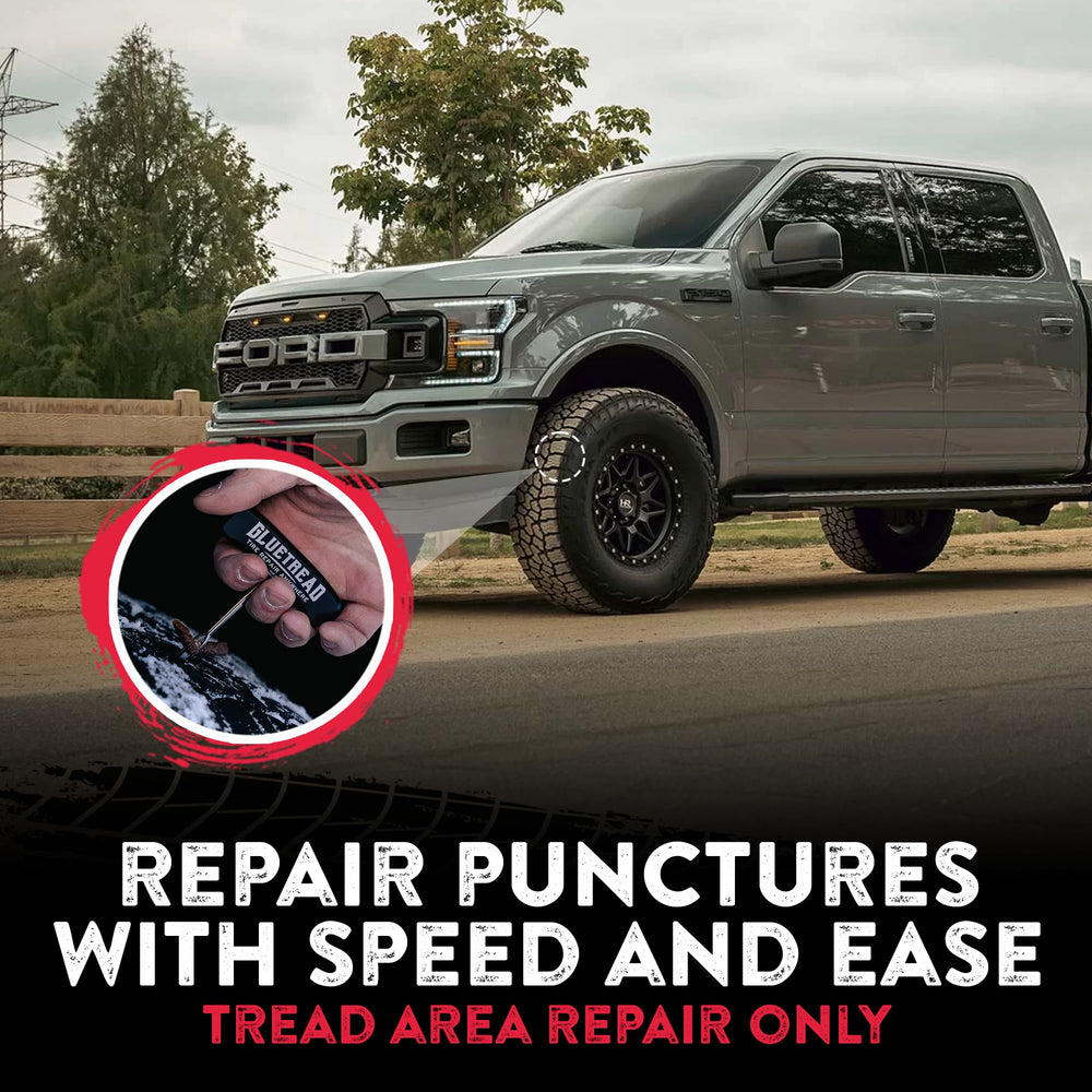 Gluetread quick-fix on-trail solution minimizes downtime after damage.