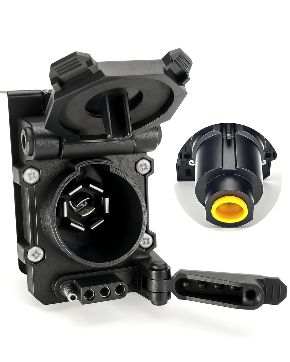 GLUWPA 7-Blade to 4-Flat connector delivers reliable trailer wiring for safer towing