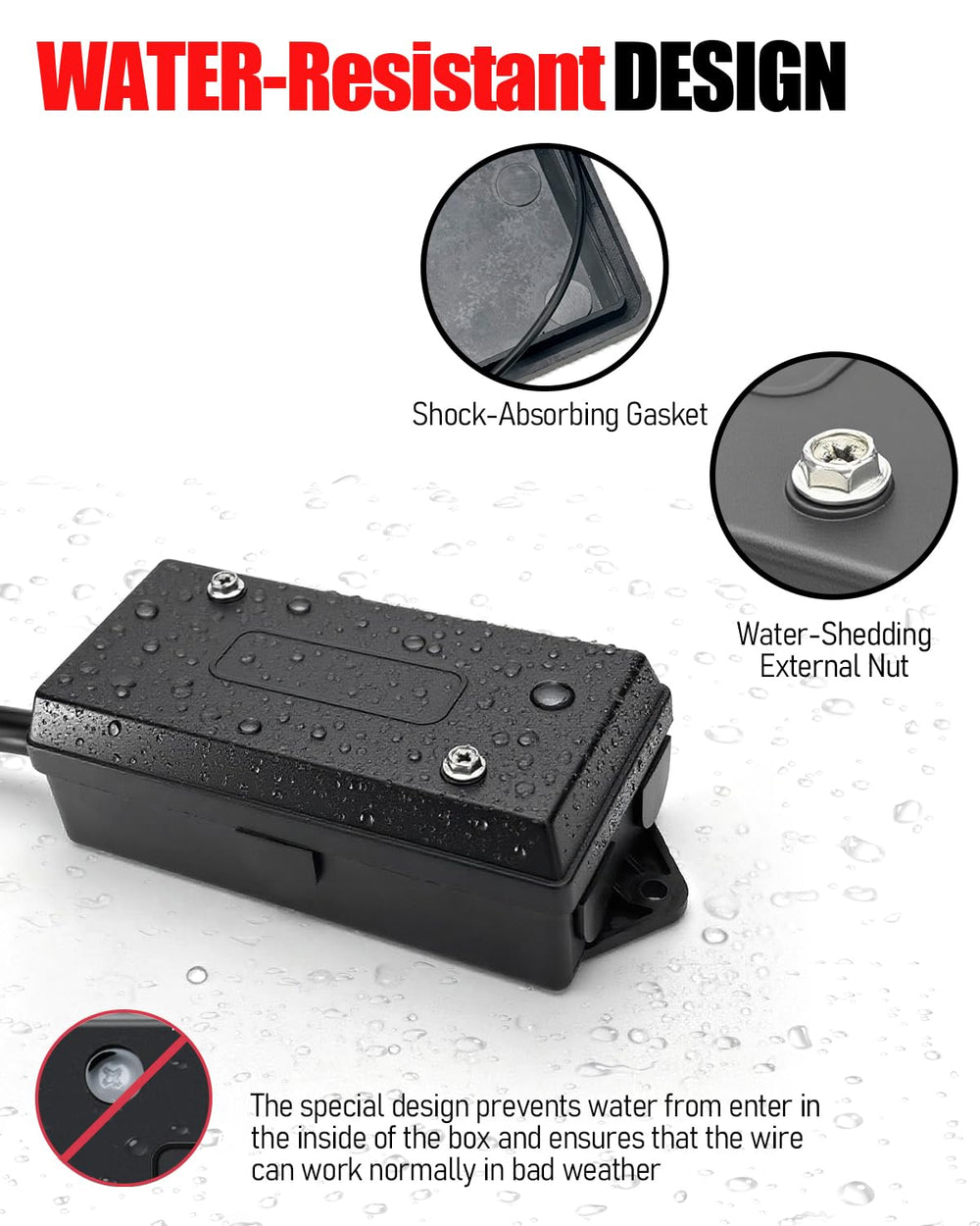 GLUWPA 7-pin trailer plug with copper blade for durable, quick connections.
