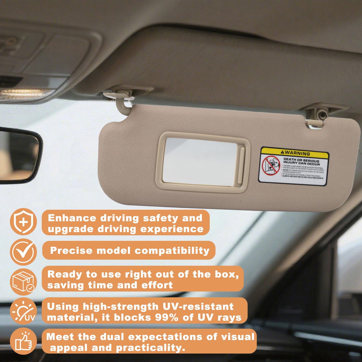 GlymXia installation guide for do-it-yourself Elantra visor replacement