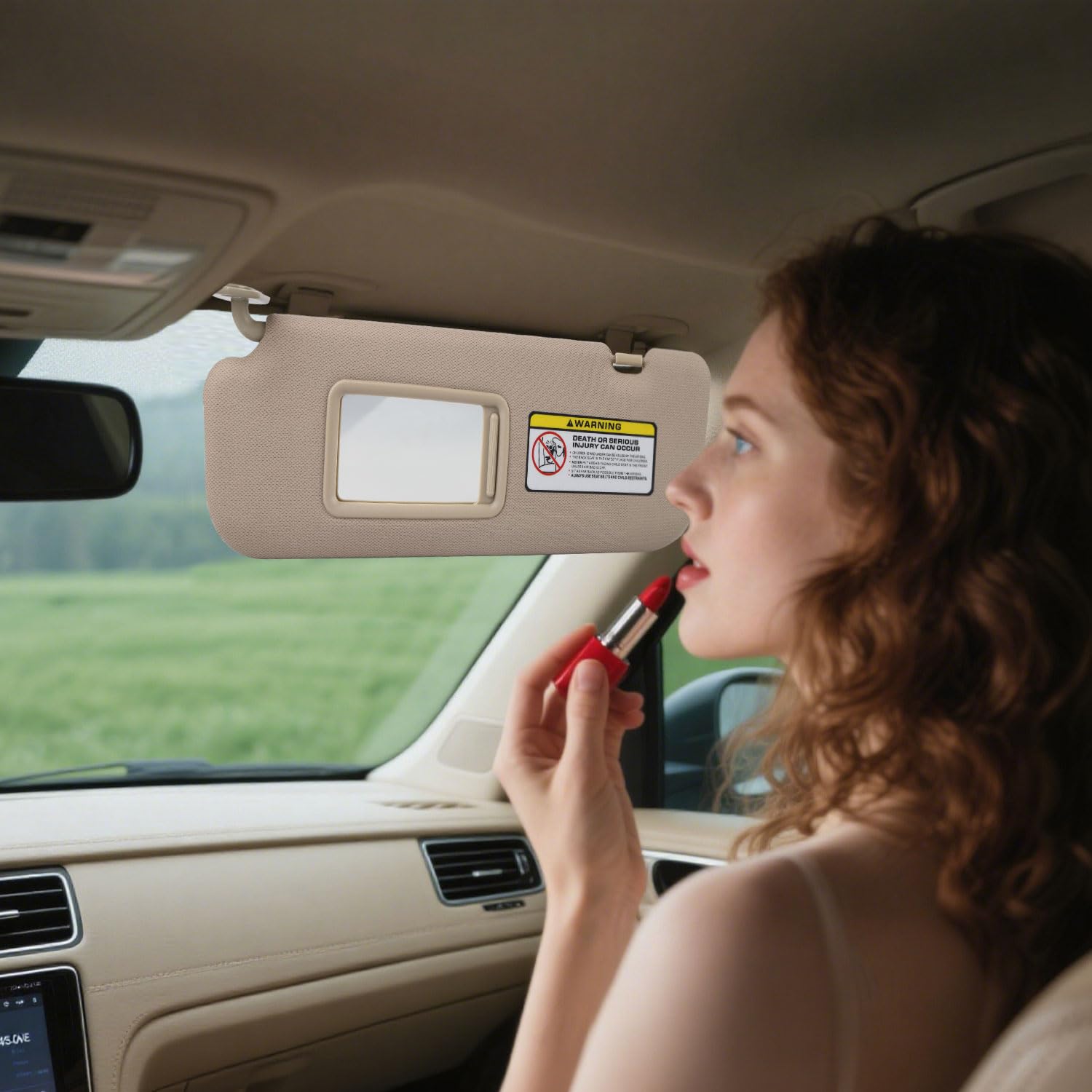 GlymXia Elantra visor replacement package includes all parts
