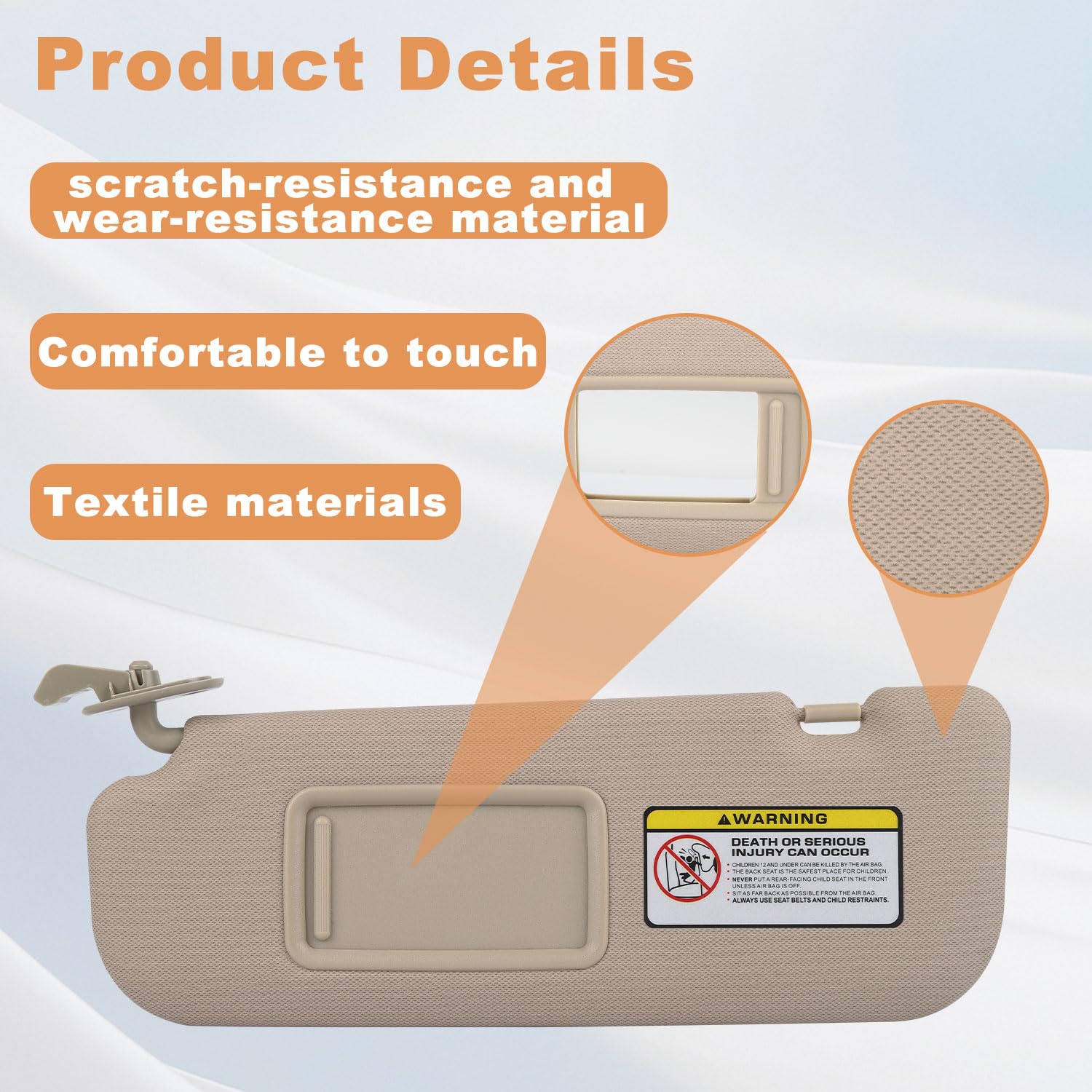GlymXia visor clips and screws kit secures visors without sagging