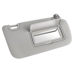 GlymXia visor fabric detail emphasizes soft touch and easy cleaning in Atlas Grey interiors.
