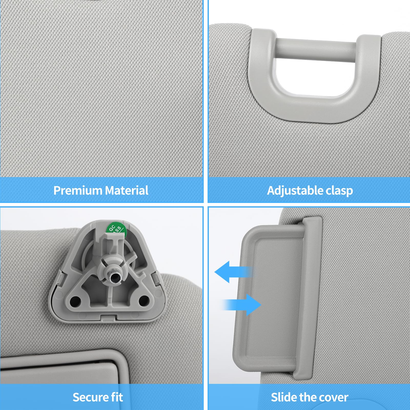 GlymXia installation clips and manual enable tool-free fitment in minutes.