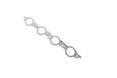 GM Genuine Parts 12617944 exhaust manifold gasket, side view highlights gasket thickness for proper fit.