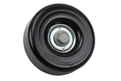 GM Genuine Parts LC9 drive belt idler pulley front view for smooth belt routing