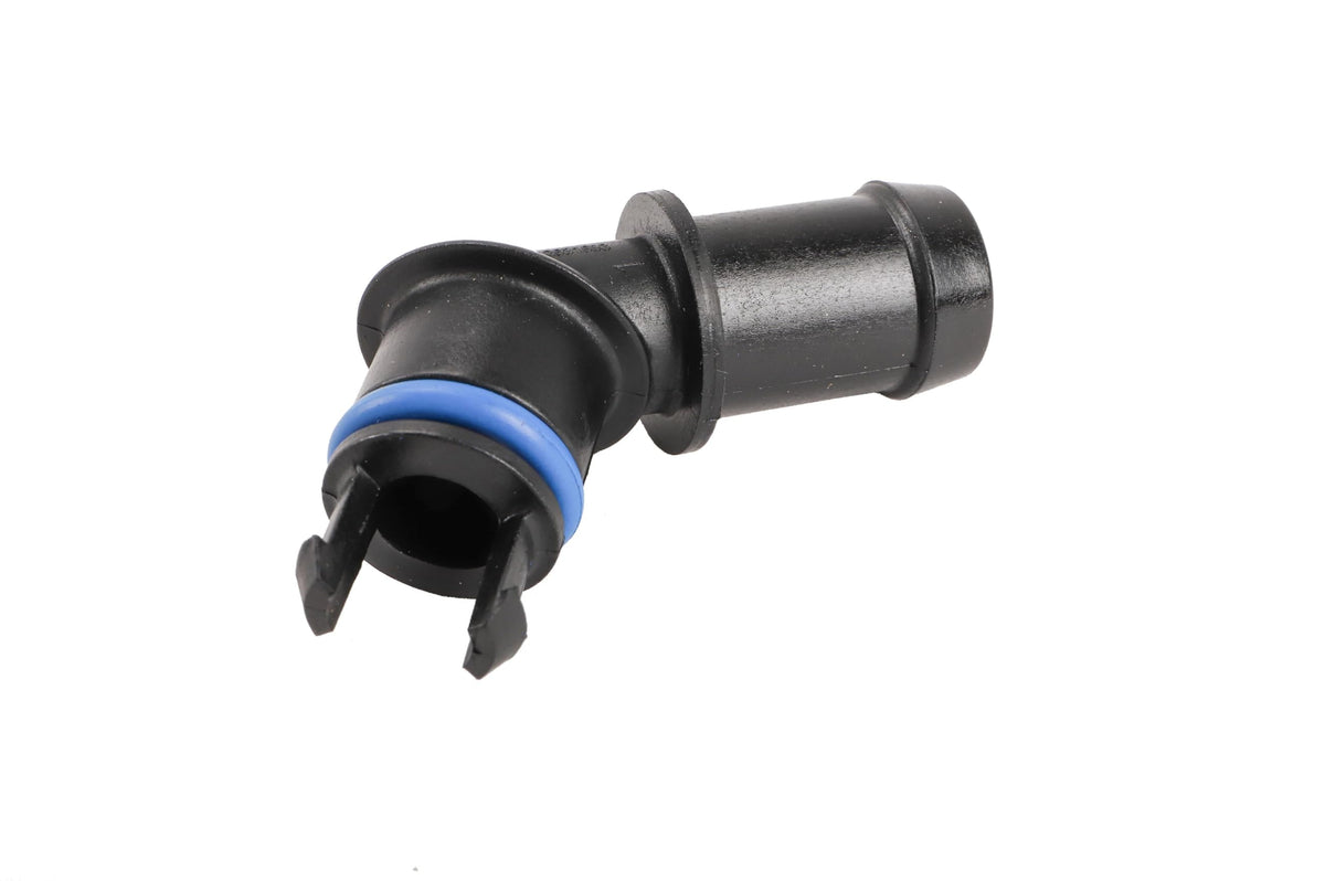 GM Genuine Parts 12681693 PCV hose adapter, side view, supports proper engine ventilation