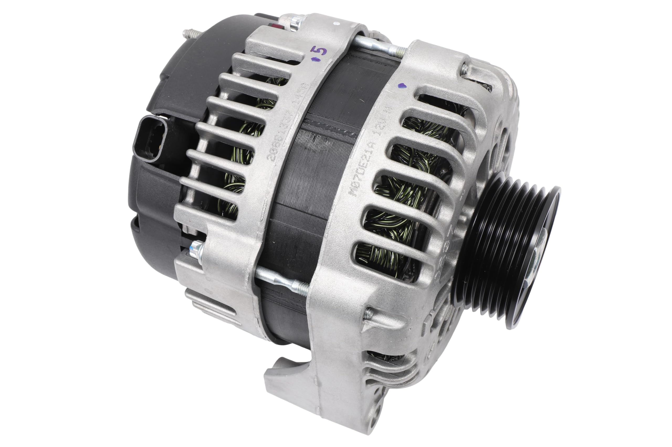 GM Genuine Parts 20881337 alternator front view showing OE-grade build for reliable power