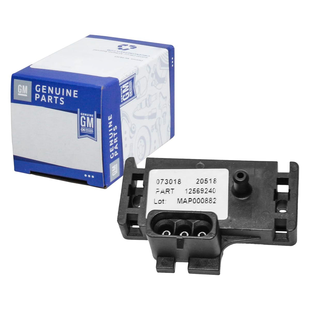 GM Genuine Parts 213-1545 MAP sensor front view shows a compact OE component for reliable air-fuel management