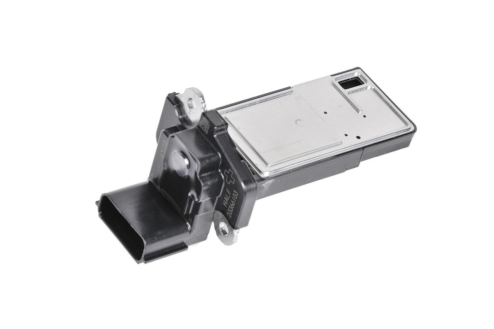 GM Genuine Parts 23366103 mass airflow sensor with connector, enabling optimized air-fuel balance