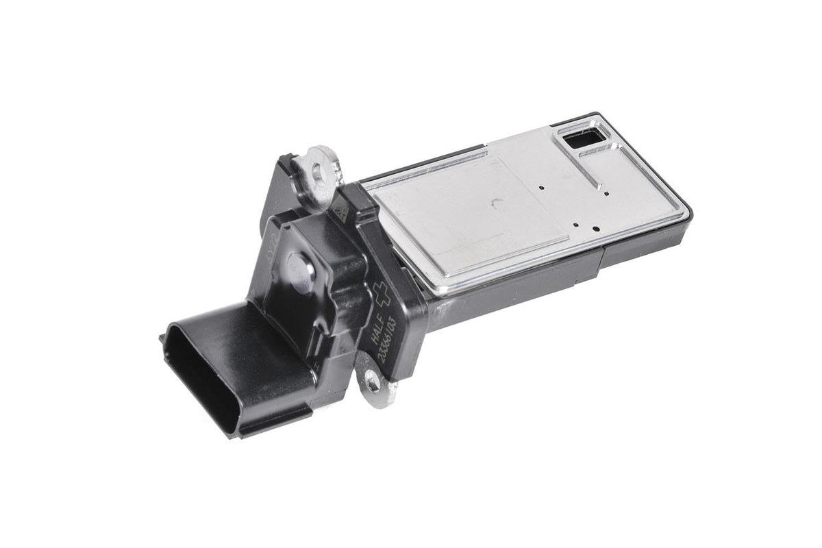 GM Genuine Parts 23366103 mass airflow sensor with connector, enabling optimized air-fuel balance