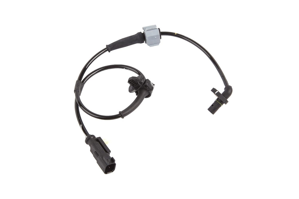 GM Genuine Parts 23498355 front wheel speed sensor close-up for ABS function.