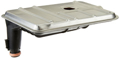 GM Genuine Parts 29542833 transmission filter packaging highlights durable media for high filtration and flow.
