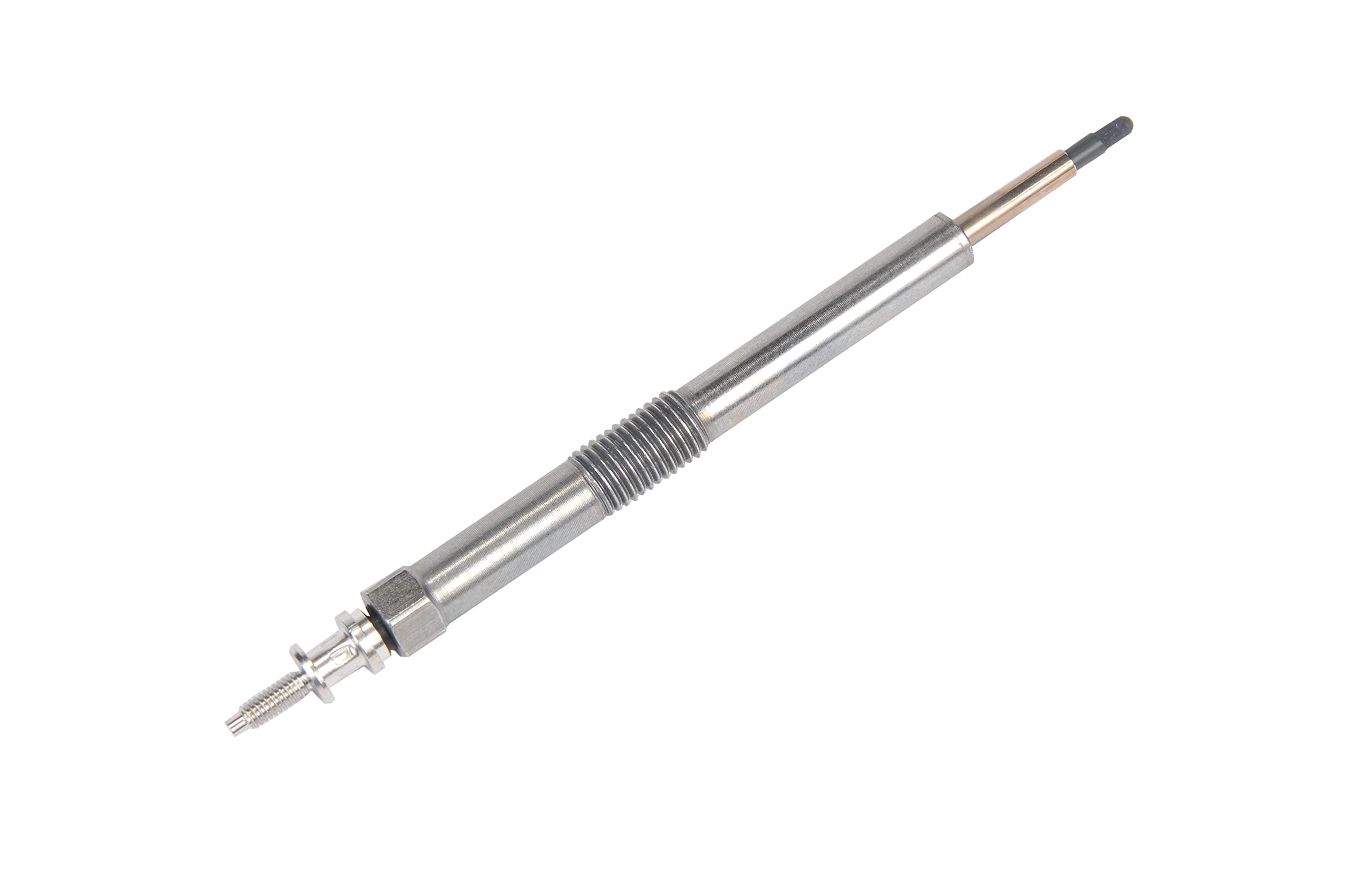 GM Genuine Parts 68G glow plug closeup showing heat element for cold starts.