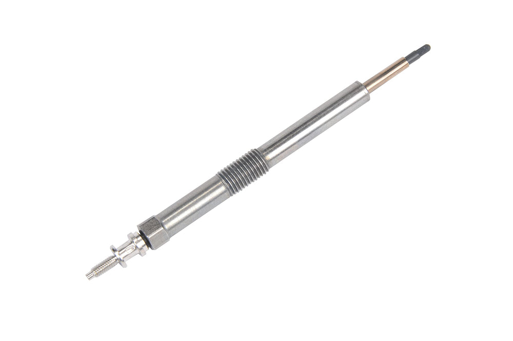 GM Genuine Parts 68G glow plug closeup showing heat element for cold starts.