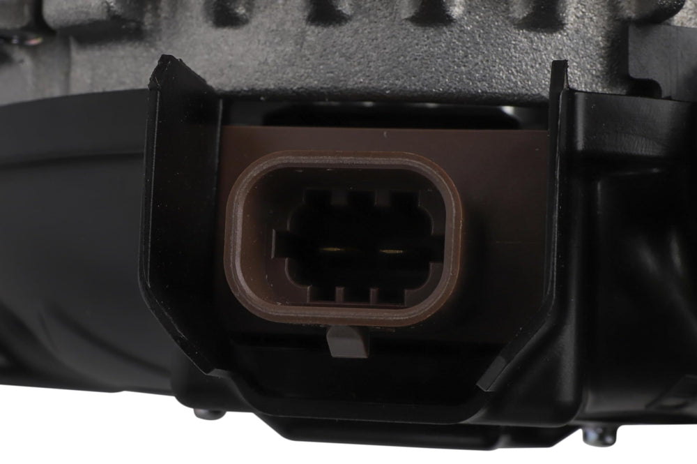 GM Genuine Parts 84143543 alternator—in-context installation, designed to power your vehicle's electrical system